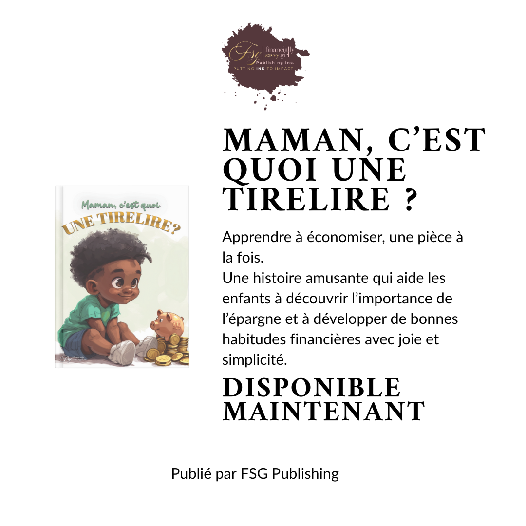 Couverture du livre Maman, c’est quoi une tirelire ?, un livre pour enfants sur l’épargne et l’éducation financière, publié par FSG Publishing.