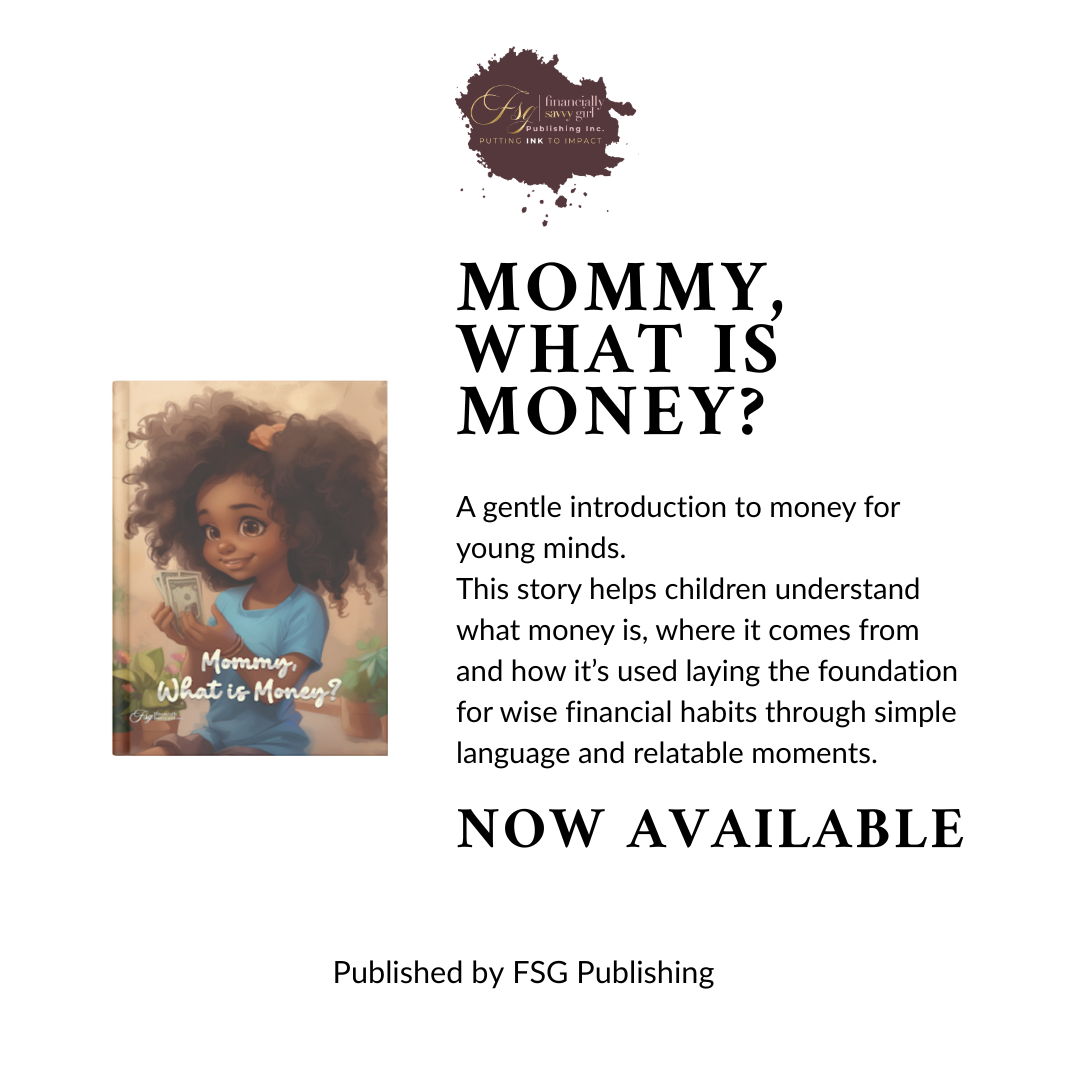 Book cover of Mommy, What Is Money?, a children’s financial literacy book that introduces money concepts to young readers, published by FSG Publishing.