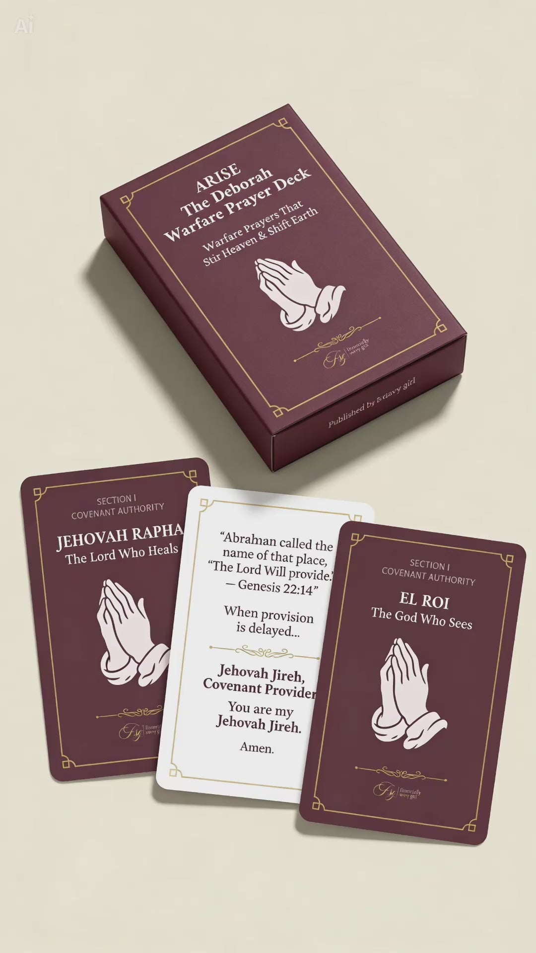 ARISE Deborah Warfare Prayer Deck (Digital Download) – Financially